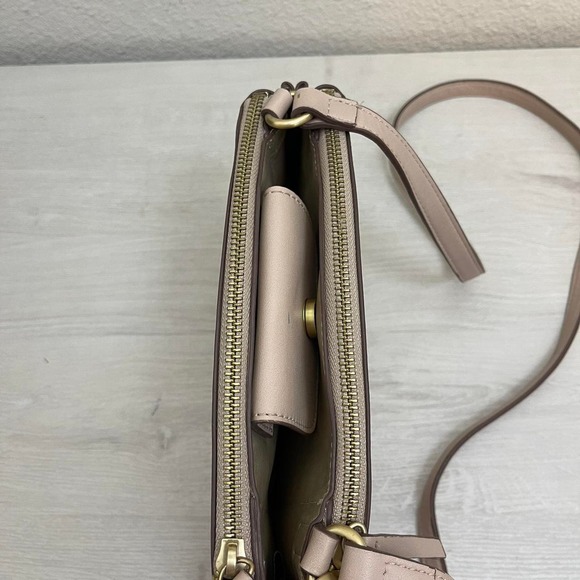 Women's Nine West Light Pink/Tan Purse/Bag - Picture 5 of 7